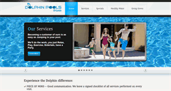 Desktop Screenshot of dolphinpoolsorlando.com